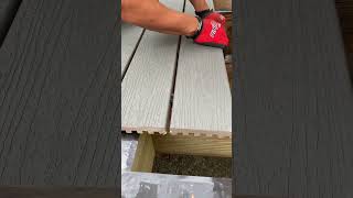 Installing trex decking [upl. by Palumbo]