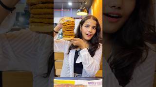 Ordered a Burger with 10 aloo patties 😱😱 Eating most Expensive Burger Of My Life shorts [upl. by Shanks526]