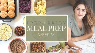 Meal Prep  Family Meal Prep Recipes  Week 34  Prep And Rally [upl. by Rrats]