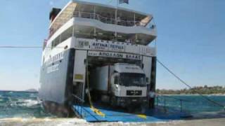 Apollon Hellas at Aegina  Water over the Ramp [upl. by Vevina]