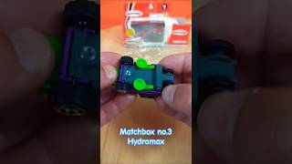 Matchbox no3 Hydromax shorts matchbox matchboxcars diecast model [upl. by Huskey920]