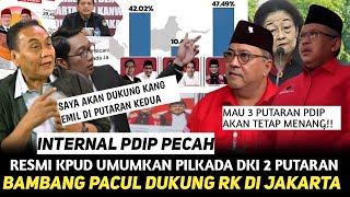 semakin SOMBONG PDIP bergejolak tantang Ridwan Kamil quot3 Putaran Sekalipun PDIP tetap menang“ [upl. by Ayahsal]