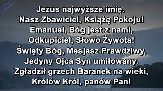 Jezus  najwyższe Imię [upl. by Brainard282]