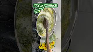 TARİF YORUMDAYayla çorbası ABONEOL keşfet cooking sound food yemektarifleri shorts [upl. by Ecnerrat]