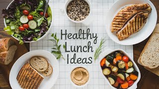 5 Healthy and Delicious Lunch Ideas Quick amp Easy Recipes [upl. by Krongold]