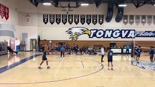 Gabrielino HS vs Garey HS  Varsity Volleyball CIF RD1 DIV 6 [upl. by Ogram]