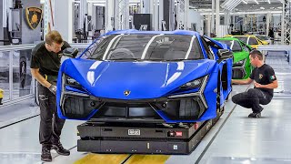 Inside Lamborghini Production in Italy [upl. by Nawud675]