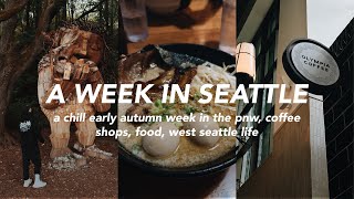 A week in Seattle 🌲 Where we stayed coffee shops nature walks port townsend  Fall Vlog [upl. by Landan767]