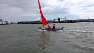 English Raid 2012 ian oughtred yawl [upl. by Bronwen]