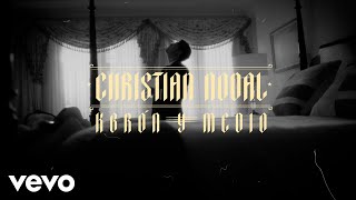 Christian Nodal  Kbron y Medio Lyric Video [upl. by Beitris]