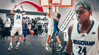 Drifty Elite vs NBA Players AAU Team GOT HEATED [upl. by Ssidnak]