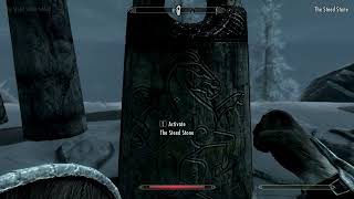 How to get the Steed Stone buff so you can carry more items early  Skyrim [upl. by Fante]