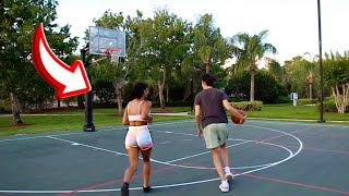 Teaching My Best Friend How to Play Basketball [upl. by Inaffets]