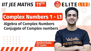 Complex numbers 1 Class 11  Lecture 1  JEE Main  JEE Advanced Arvind Kalia Sir Vedantu [upl. by Corny906]