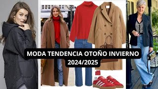 MODA TENDENCIA OTOÑO INVIERNO PRENDAS BÁSICAS PARA LLEVAR EN OTOÑO 20242025 LOS MEJORES OUTFITS [upl. by Adnarim187]