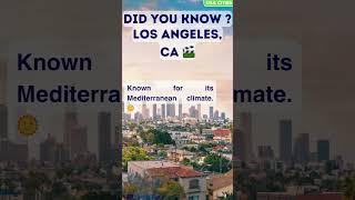 USA City Tour 🏙️ USA Cities Unveiled  Los Angeles CA 🎬 [upl. by Idissac]