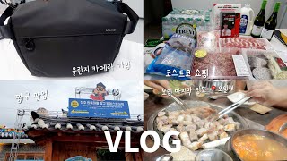 VLOG│8월일상│울란지 카메라가방│코스트코 쇼핑│한옥마을 짱구팝업│양꼬치│오일내│서학동 예술마을 출사│중앙시장 막걸리축제│일상브이로그 [upl. by Hplar]