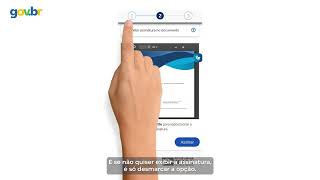 Como ASSINAR documentos digitais com o app GOV BR [upl. by Esital629]