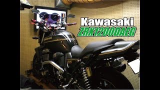 ZRX1200ダエグ シャーシダイナモ ６速全開パワーチェック OVERマフラー×マーベリックサイレンサー [upl. by Skell81]