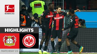 Bayer 04 Leverkusen  Eintracht Frankfurt  Highlights  Matchday 15 – Bundesliga 202324 [upl. by Alanson]