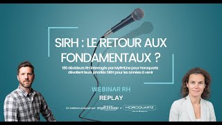 SIRH le retour aux fondamentaux [upl. by Elleinet]