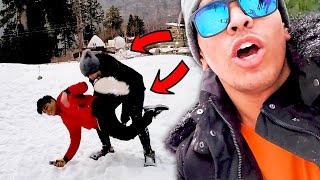 TROLLING YOUTUBERS IN MANALI [upl. by Cloots]