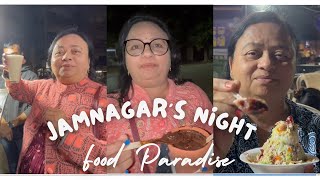 Jamnagars Best Street food after 10pm  MustTry Street Food After 10pm [upl. by Nisior]