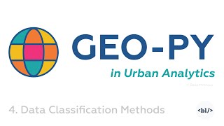 GeoPy in Urban Analytics Data Classification For Choropleth Maps [upl. by Iggy547]