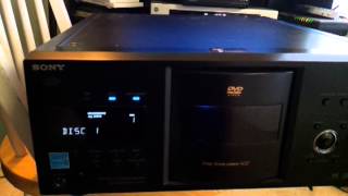 Sony DVPCX995V 400 Disc CD Player Juke [upl. by Nibram464]