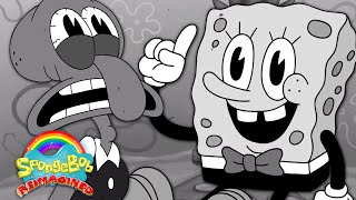 If SpongeBob was a Black amp White Cartoon  quotReef Blowerquot  SpongeBob Reimagined S1 [upl. by Knighton708]