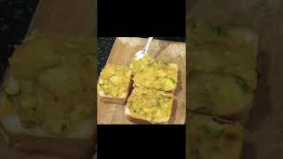 Bread cheese Fry  Bread snacks trending shorts snacksrecipe [upl. by Heddi721]