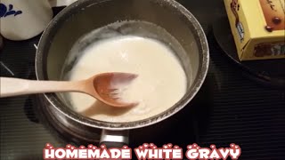 Easy Homemade White Gravy [upl. by Simonsen]