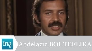 Abdelaziz Bouteflika quotles relations entre la France et lAlgérie en 1973quot  Archive INA [upl. by Maximo]