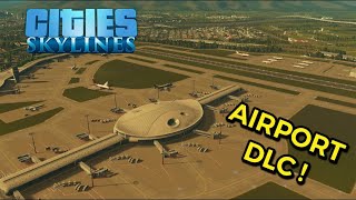 Cities skylines  Airports DLC  ALL CONTENT  PS4XBOX [upl. by Rivers]