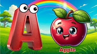 ABC Phonics Song  Abc lyrics song  Tiny Tots  Kiddos Study Zone  ABC Song  Toddler Learning [upl. by Amalbena104]