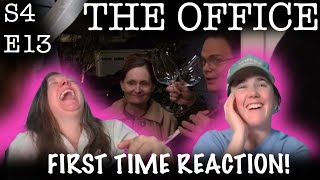 The Office  S4 E13  quotDinner Partyquot  FIRST TIME REACTION [upl. by Guntar308]