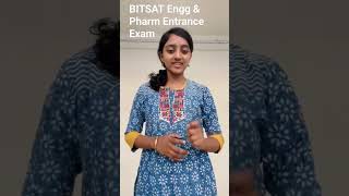 When is the BITS Pilani Entrance Exam BITSAT 2024 Important Details youtubeshorts [upl. by Ag]