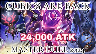 CUBIC DECK GAMEPLAY WITH 24000 ATK  YUGIOH MASTER DUEL [upl. by Ynohtnaleahcim]