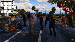 GTA 5  TREVOR Becomes A ZOMBIE EP 04  GTA 5 MODS [upl. by Atterehs445]