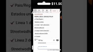 como activar una tarjeta google play de USA [upl. by Atipul]