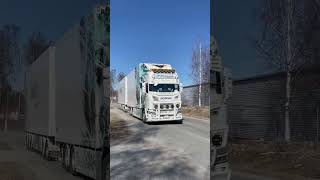 Ep 125Scania super biggest truck exteriorshortsvideo [upl. by Kcirtapnhoj445]