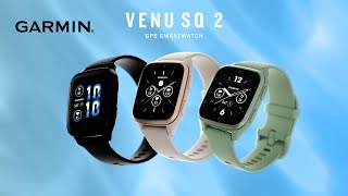 Garmin Venu Sq 2  GPS Fitness Smartwatch [upl. by Ellersick]