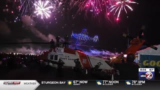 Final night airshow at EAA AirVenture awes a record crowd [upl. by Ring179]