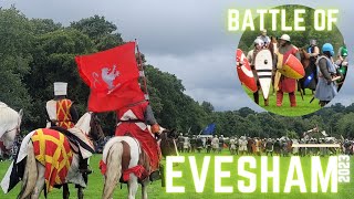 We SURVIVED the Battle of Evesham  despite the deluge  Medieval Festival  Reenactment [upl. by Uke]