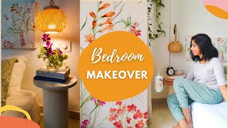 Small Bedroom Makeover With No Furniture Bedroom Wall Decoration Ideas  BudgetFriendly DIYs [upl. by Aloin541]