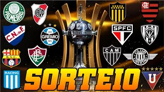 LIBERTADORES 2024  SORTEIO DOS GRUPOS [upl. by Ardnuaet]