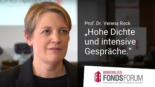 Prof Dr Verena Rock FondsForumKonferenz 2024  EventSummary [upl. by Vashtee171]