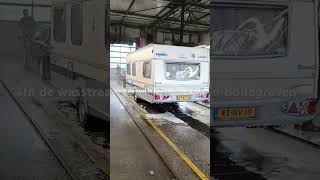 Truck and Caravan wash in Bodegraven Nederland [upl. by Anna-Maria]