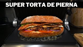 TORTA DE PIERNA ADOBADA  VickyRecetaFacil [upl. by Yrrak952]