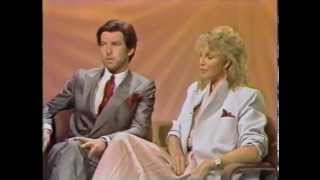 Today Pierce Brosnan amp Cassandra Harris 1984 [upl. by Ahsinam999]